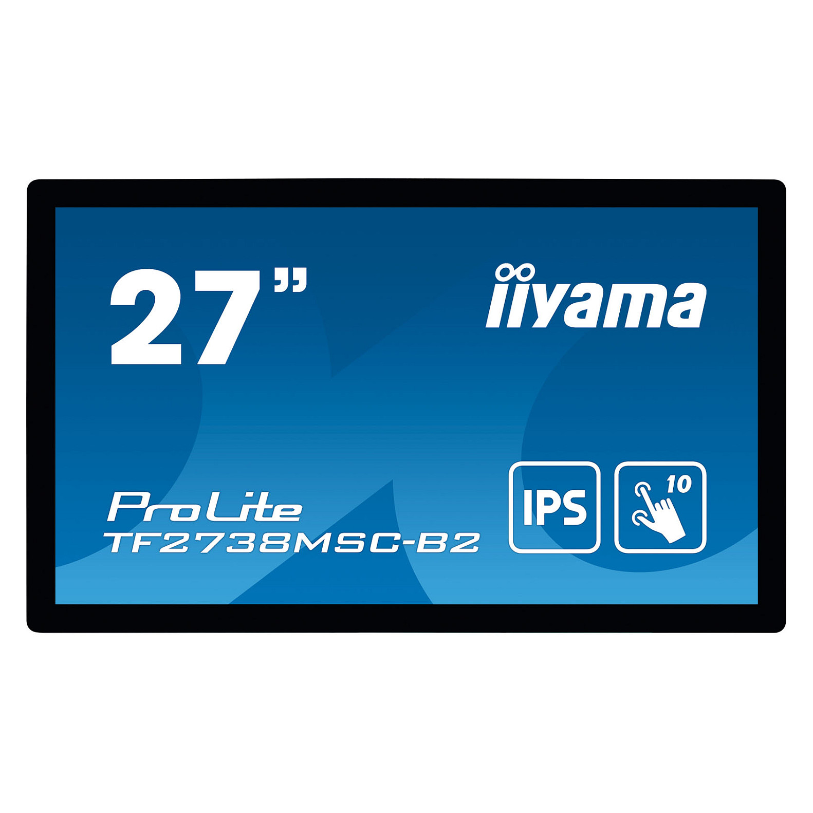 Monitor IIYAMA TF2738MSC-B2 / 27"/ Full HD IPS / LED / Touchscreen / 80 Hz / 5 ms / HDMI+USB+DVI+DP+HDCP - Zezë - Figura 2