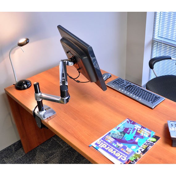 Mbajtëse për Monitor Full-motion desk mount for max. 34' screens 11.3KG Ergotron LX - Figura 5