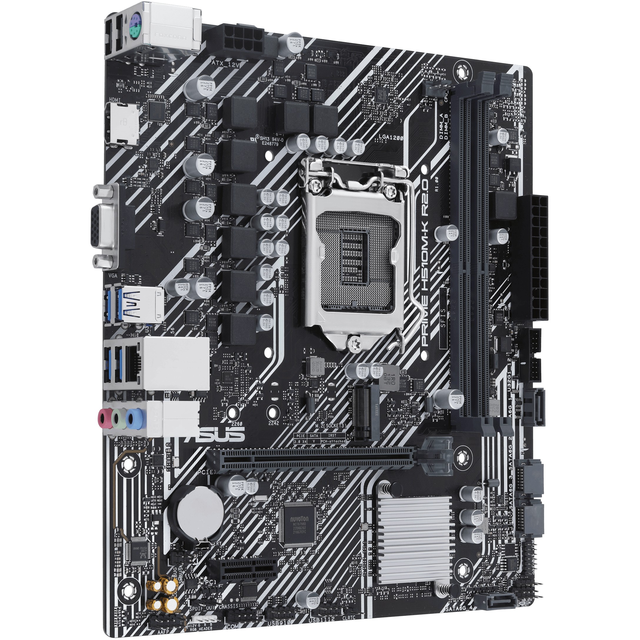 Pllakë Amë MB Intel ASUS PRIME H510M-K R2.0 / LGA 1200 / HDMI+VGA / DDR4 - Figura 3