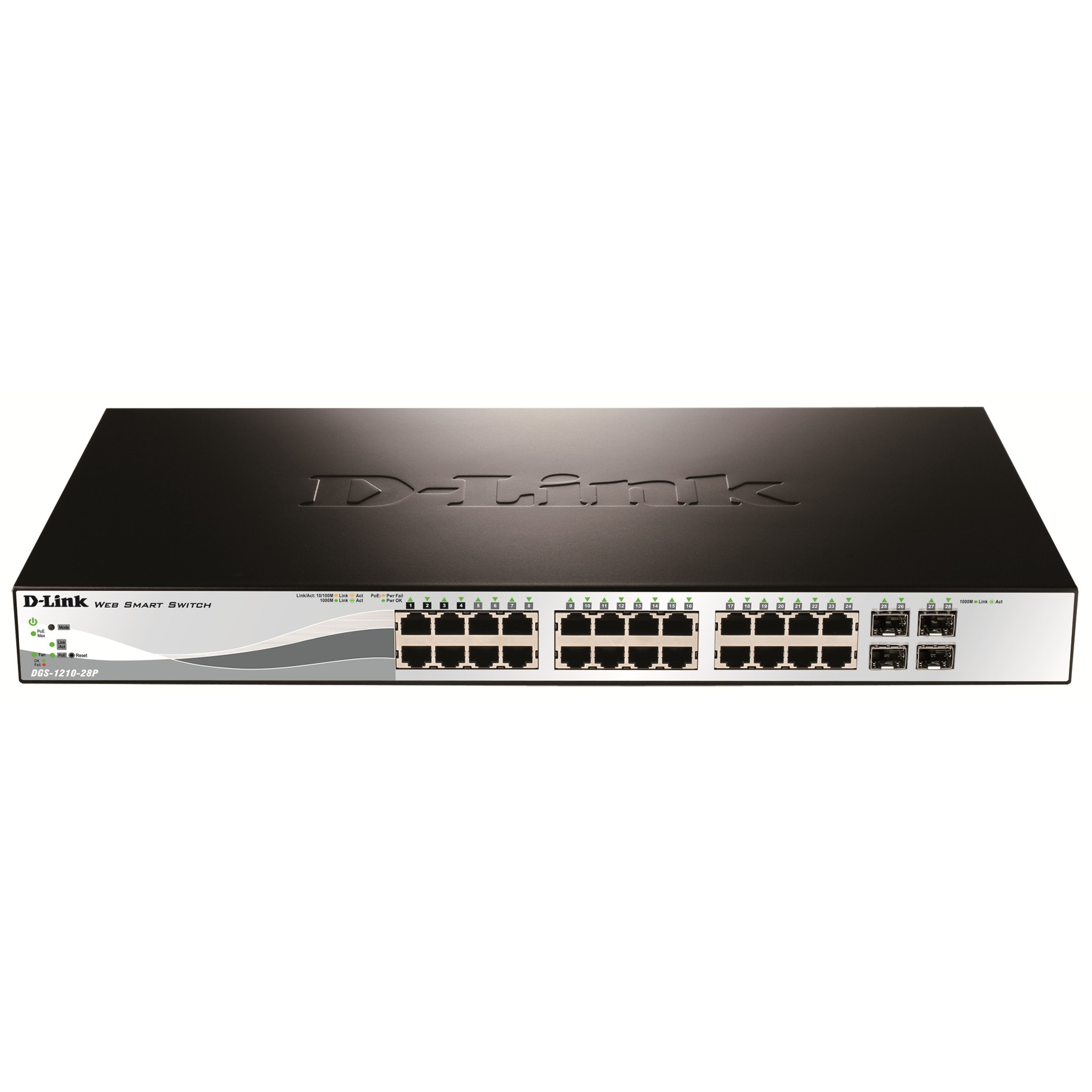 Switch D-Link DGS-1210-28P/E M / 24+4 Porte / Gigabit PoE+