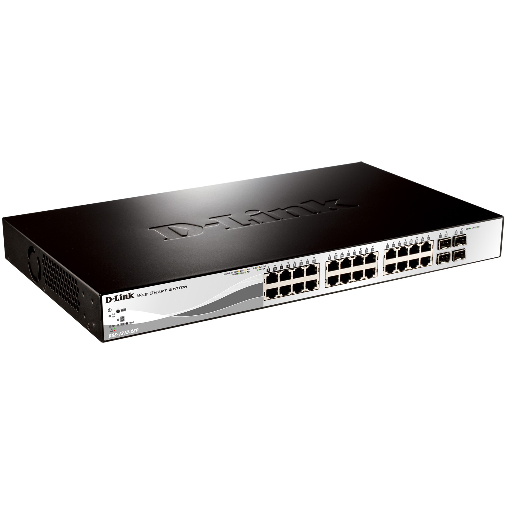 Switch D-Link DGS-1210-28P/E M / 24+4 Porte / Gigabit PoE+ - Figura 2