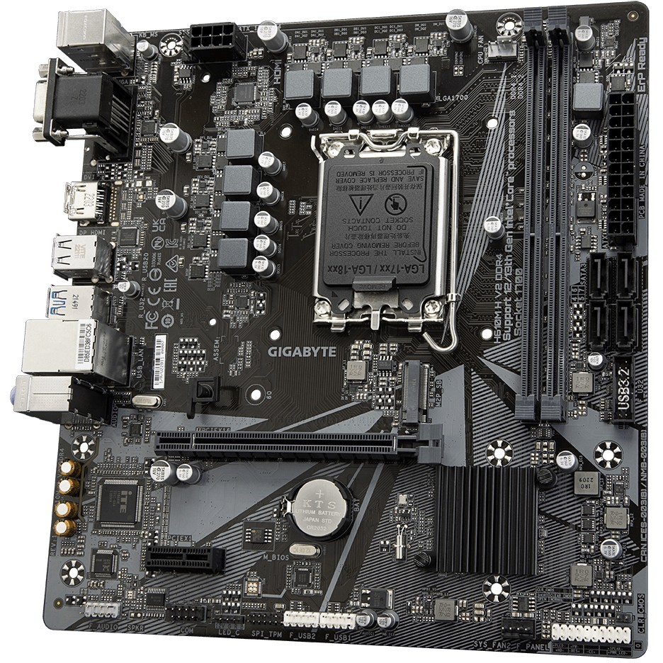 Pllakë Amë MB Intel Gigabyte H610M H V2 / LGA 1700 / DDR4 / HDMI+VGA - Figura 4