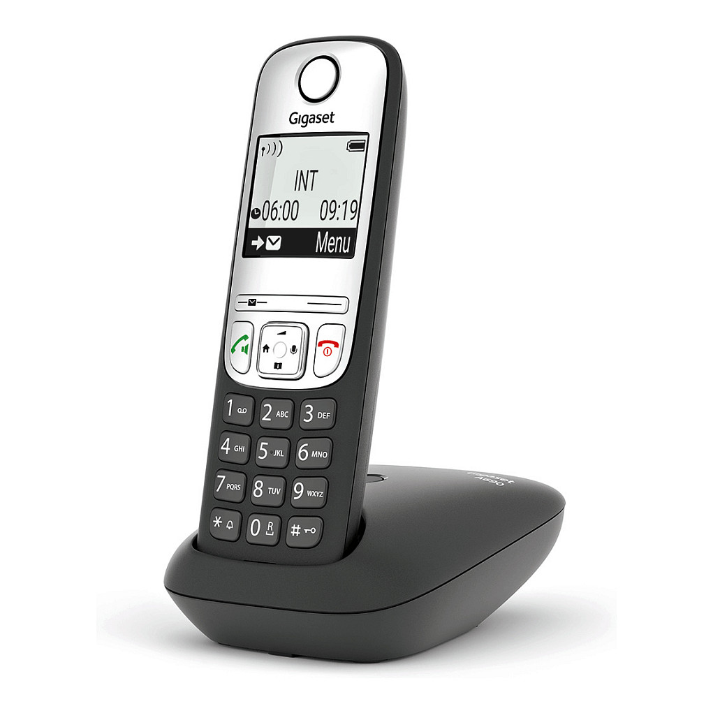 Telefoni thjeshtë analog A690 DECT - Zezë / Argjend - Figura 5