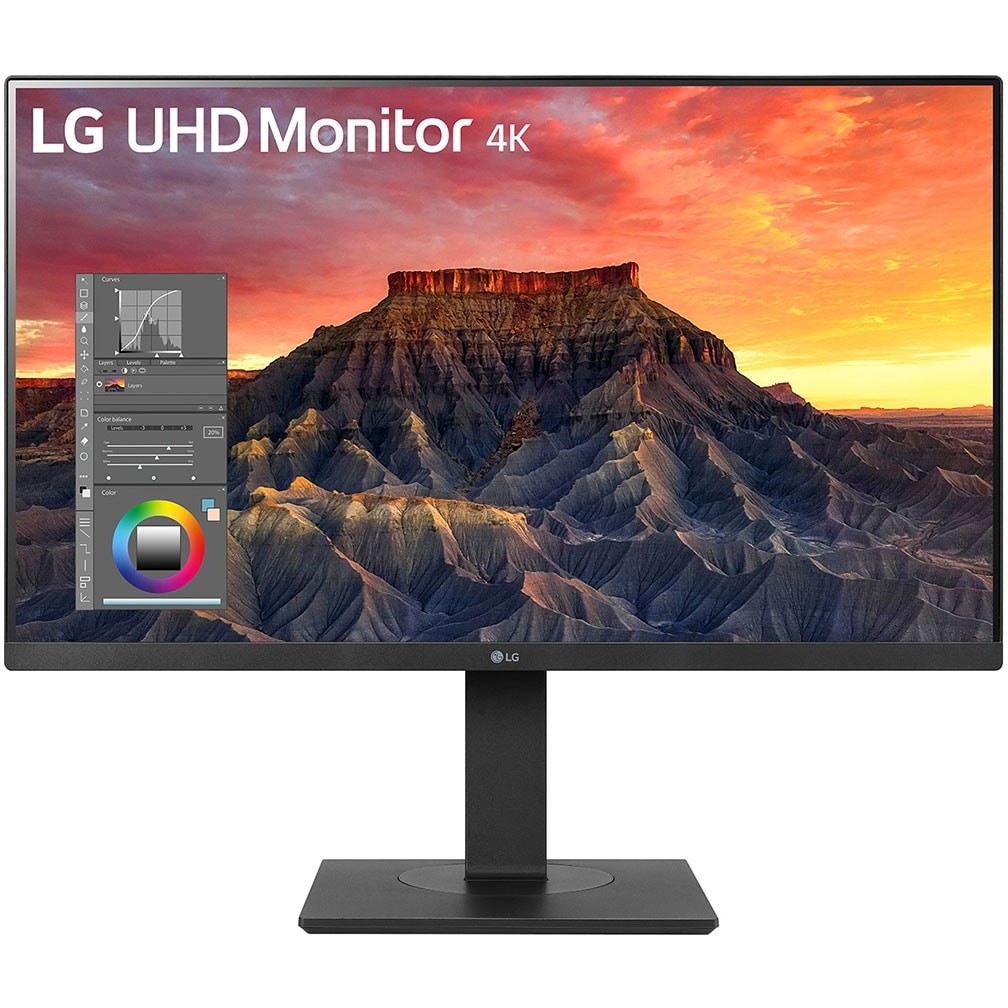 Monitor LG 27BQ65UB-B / 27" / IPS / HDMI / DisplayPort / USB-C / Pivot / Full HD / I zi
