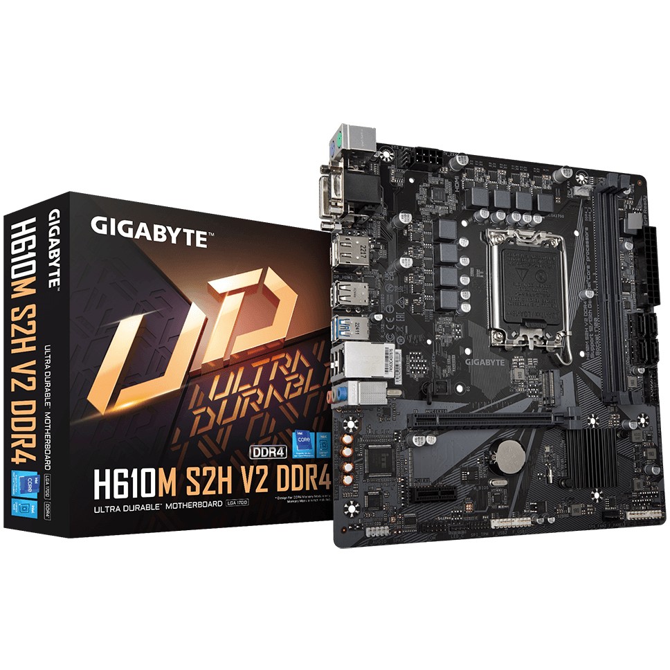 Pllakë Amë Gigabyte 1700 H610M S2H V2 DDR4