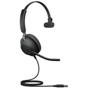Kufje me kabllo Jabra Evolve2 40 SE Mono UC USB-A - Zezë