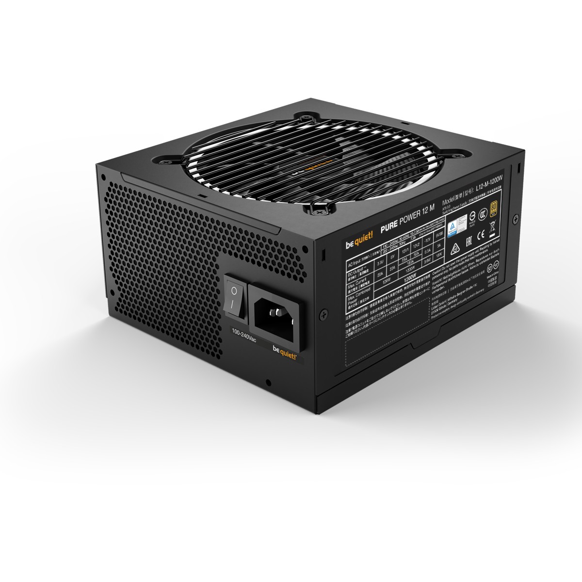 Furnizues Energjie be quiet! PURE Power 1200W / 80+ Gold / ATX 3.1 - Figura 3