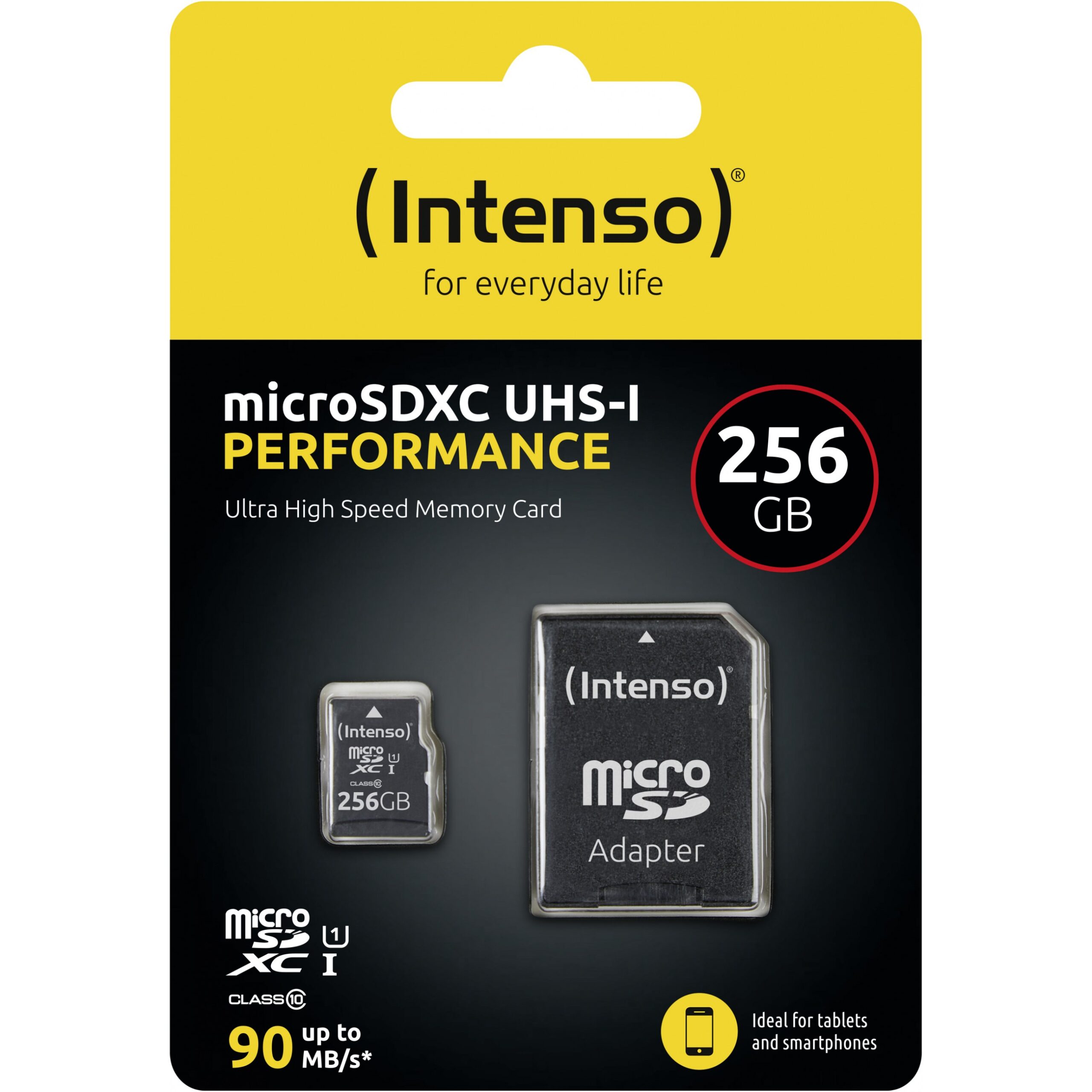 Kartë Memorie SD CARD 256GB Intenso 3424492 Micro - UHS-I - Figura 2