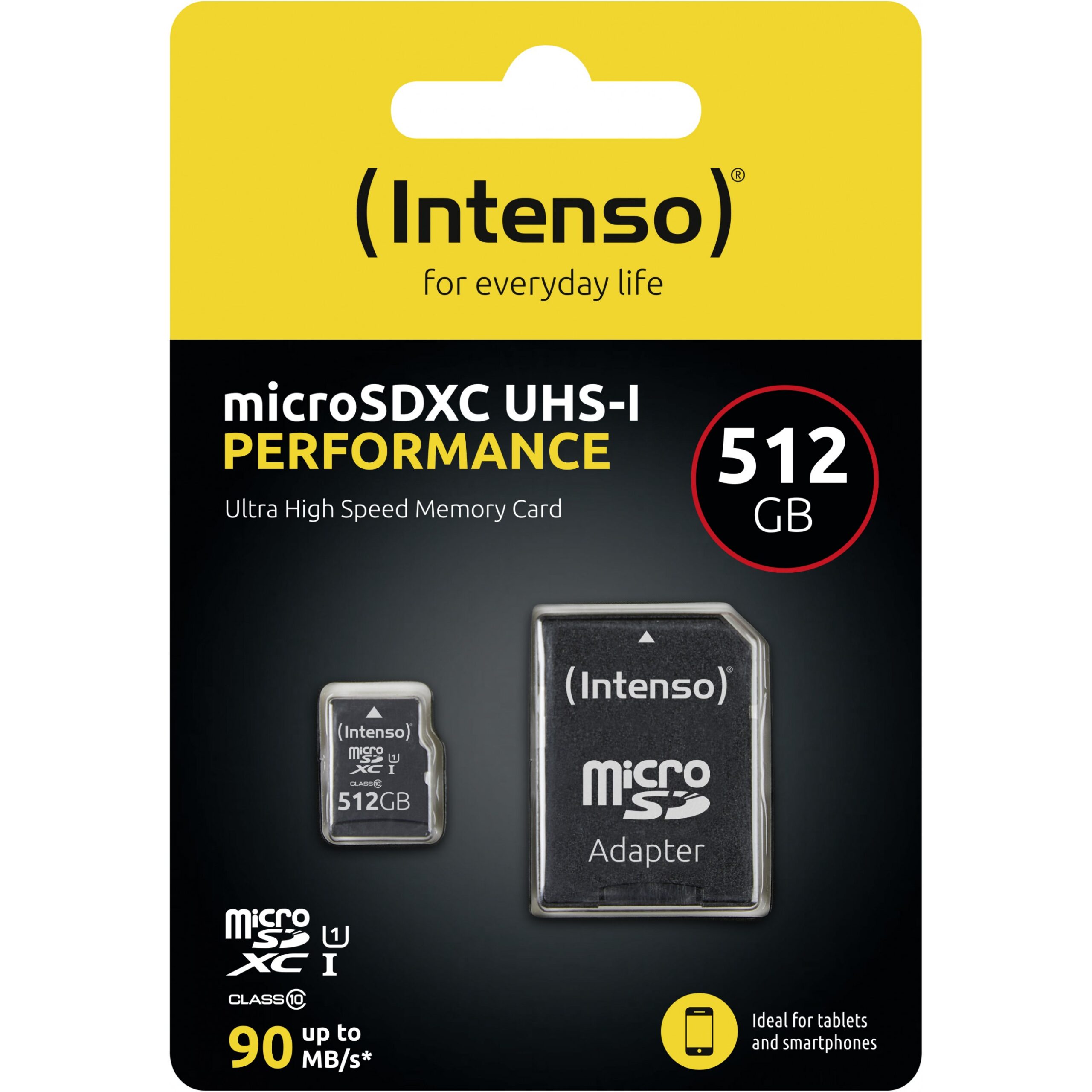 Kartë Memorie SD CARD 512GB Intenso 3424493 Micro - UHS-I - Figura 2