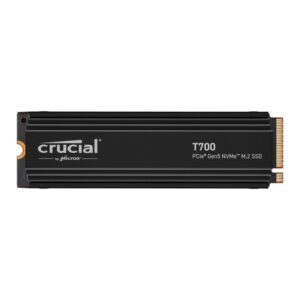 SSD e Brendshme Crucial M.2 / 2TB / T700 / NVMe / PCIe 5.0 ×4 / with Heatsink