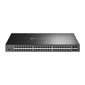 TP-Link Omada SG3452XP – 48× Gigabit PoE+ + 4× 10G SFP+ L2+ Managed Switch, 500W PoE, Rackmount