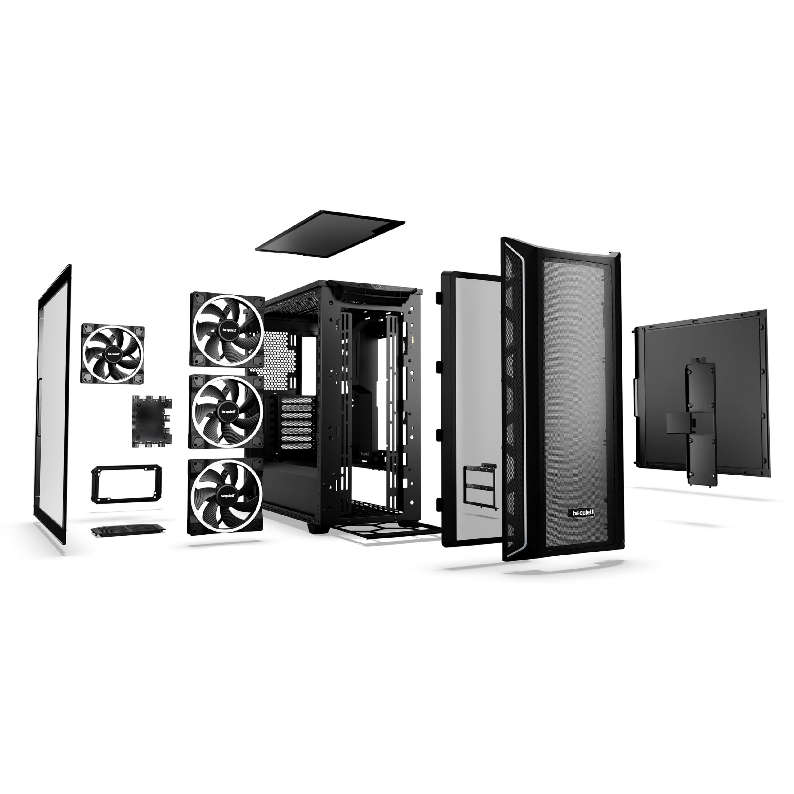 Kasë Midi be quiet! Shadow Base 800FX – Zezë - Figura 5