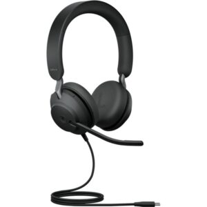 Kufje me kabllo Jabra Evolve2 40 SE MS Stereo On-Ear - Zezë