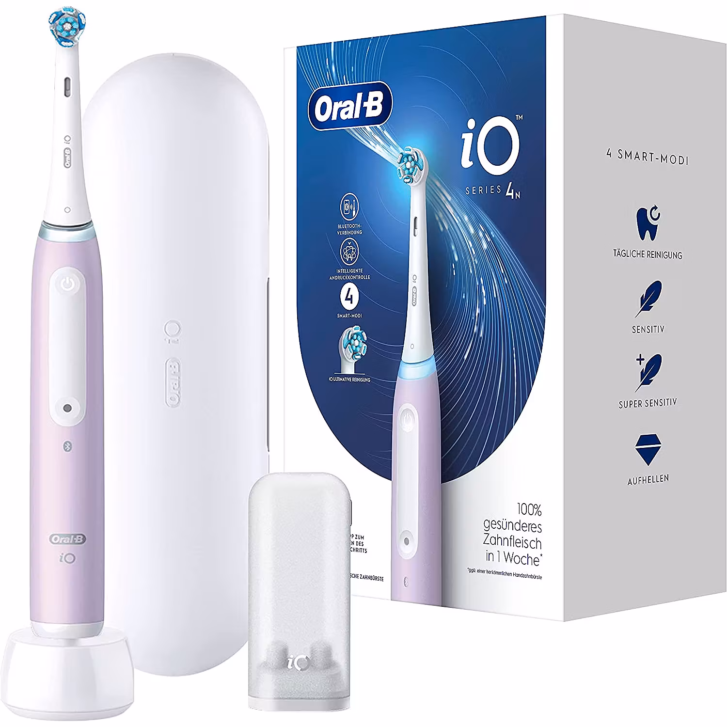Furçë dhëmbësh elektrike Oral-B iO Series 4 me kasë udhëtimi - Vjollcë - Figura 3