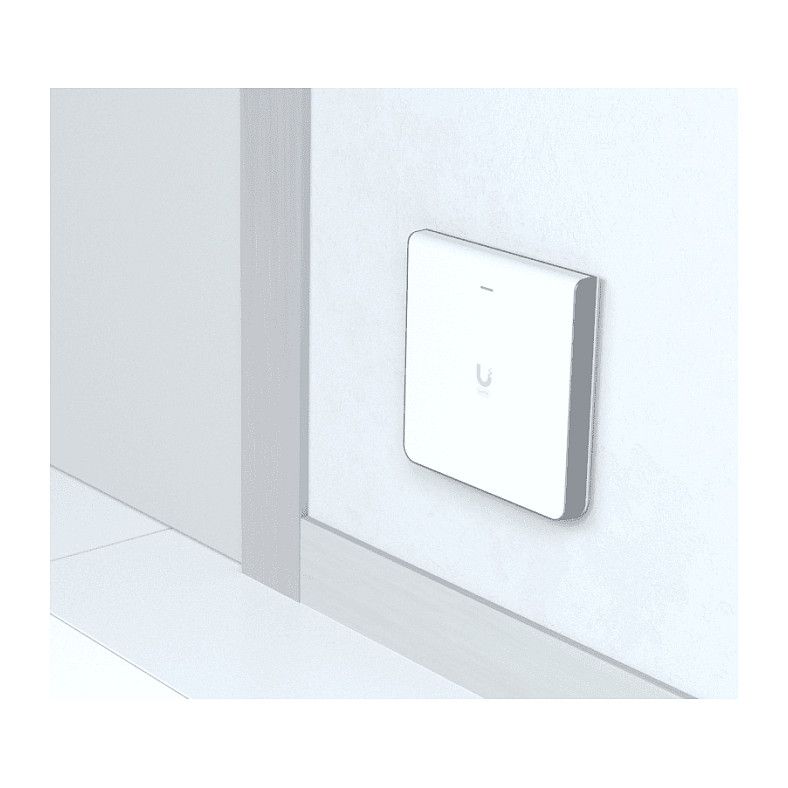 Ubiquiti UniFi U6-Enterprise-IW WiFi 6E In-Wall Access Point (AXE5400+, 2.5GbE, 4x LAN Ports, PoE+, Enterprise) - Figura 2