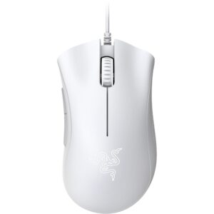 Maus Razer DeathAdder Essential, i bardhë