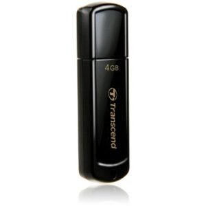 USB STICK Transcend JetFlash elite JetFlash 350, 4 GB, 2.0, e zezë