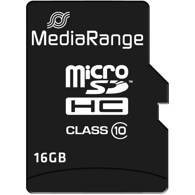 Kartë Memorie SD CARD MEDIARANGE MR958 - 16 GB - Black - Figura 3