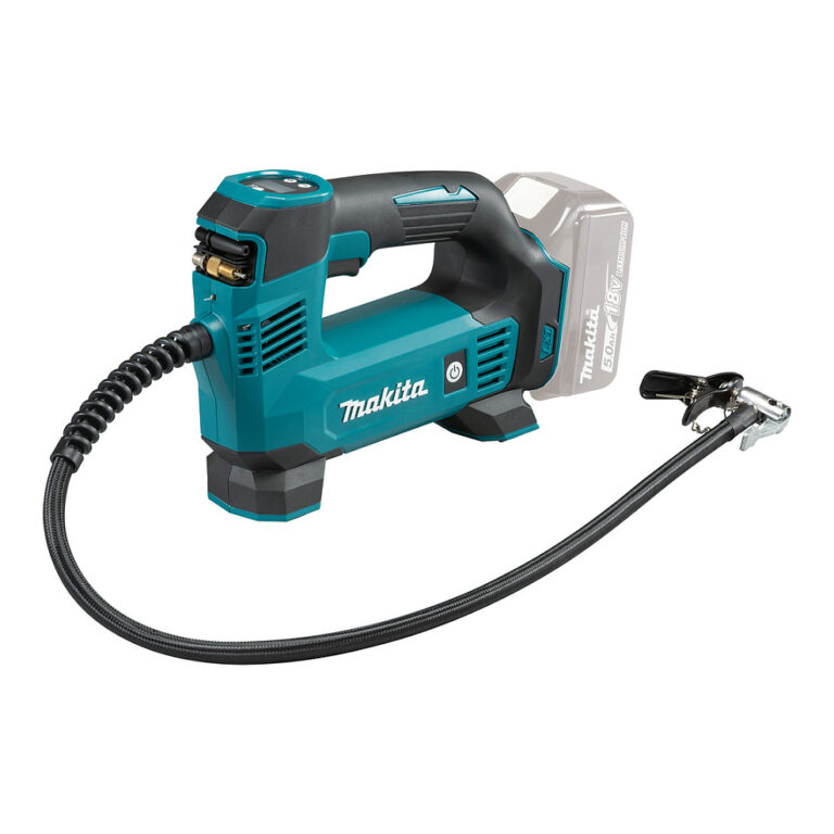 Kompresor Ajri me Bateri Makita DMP180Z – Blu