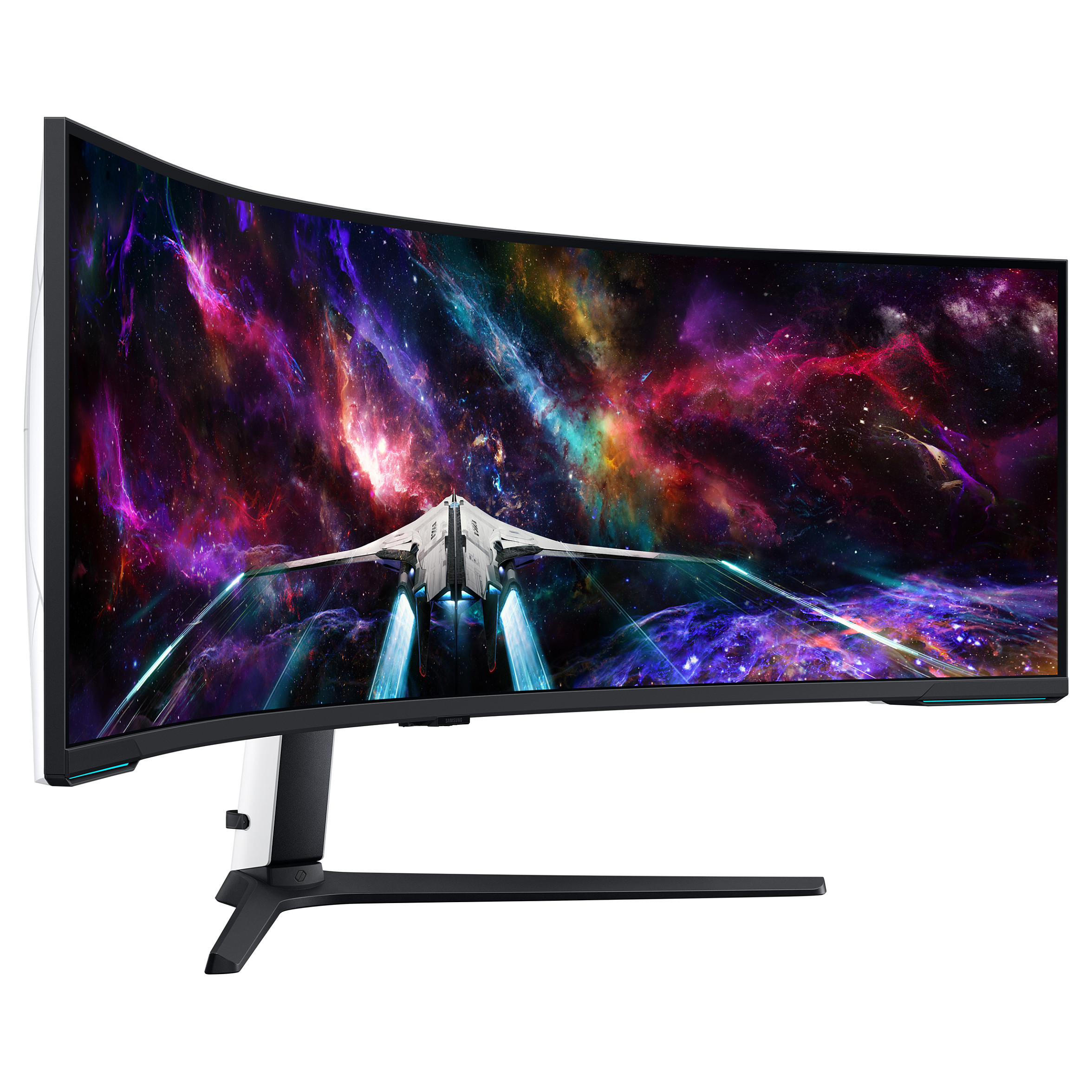 Ekran Gaming Samsung Odyssey Neo G9 S57CG954NU / 57"/ DualUHD VA Curved / 240Hz / 1ms / DP+HDMI+USB - Zezë / Bardhë - Figura 3