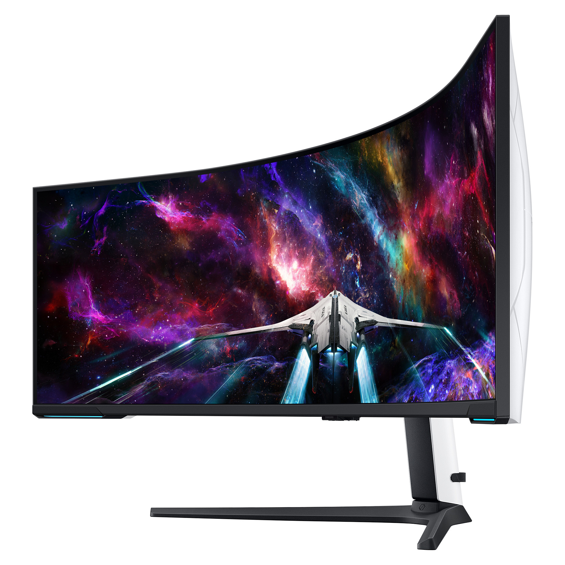 Ekran Gaming Samsung Odyssey Neo G9 S57CG954NU / 57"/ DualUHD VA Curved / 240Hz / 1ms / DP+HDMI+USB - Zezë / Bardhë - Figura 4