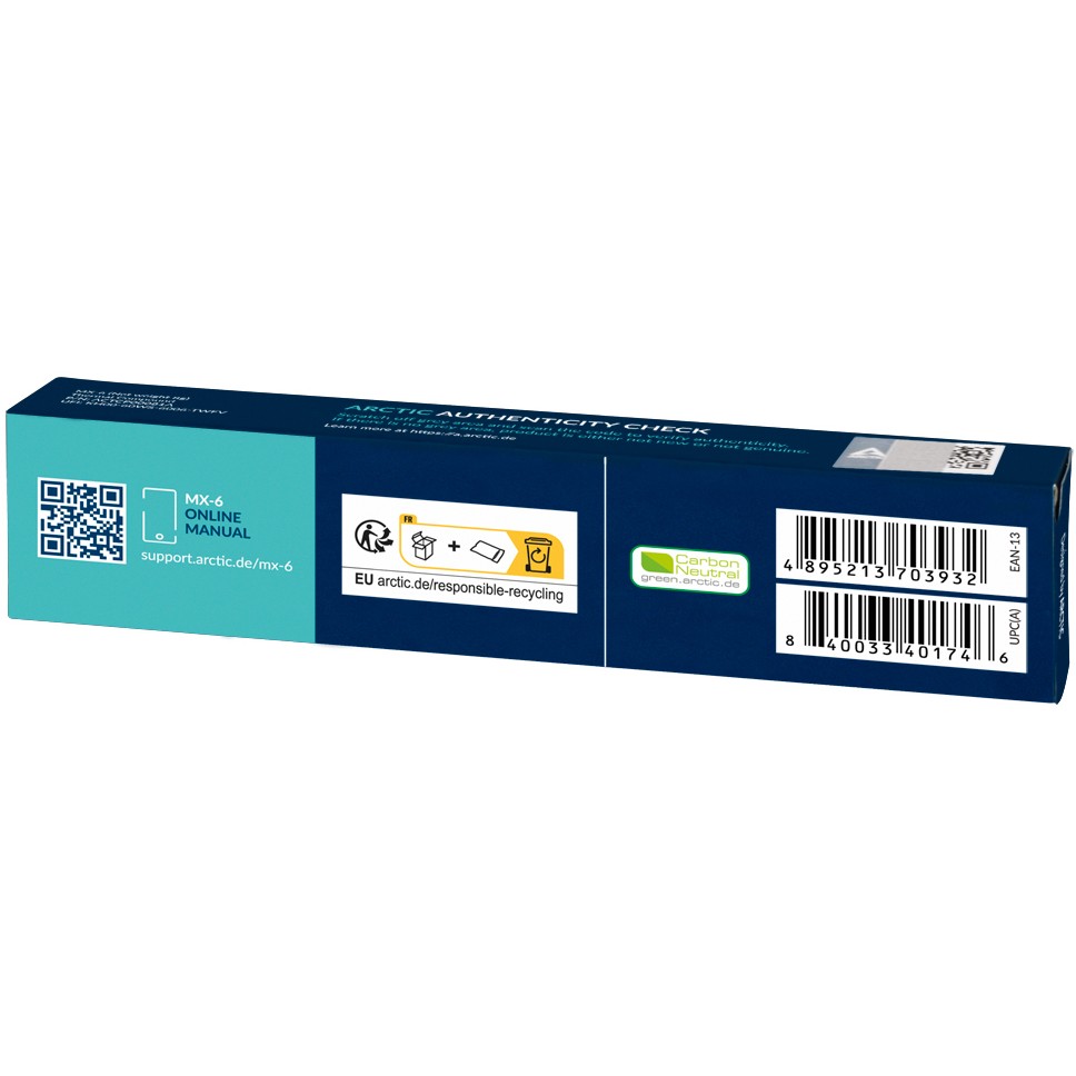 K Arctic MX-6 - Wärmeleitpaste - 8 g - Grau - Figura 3