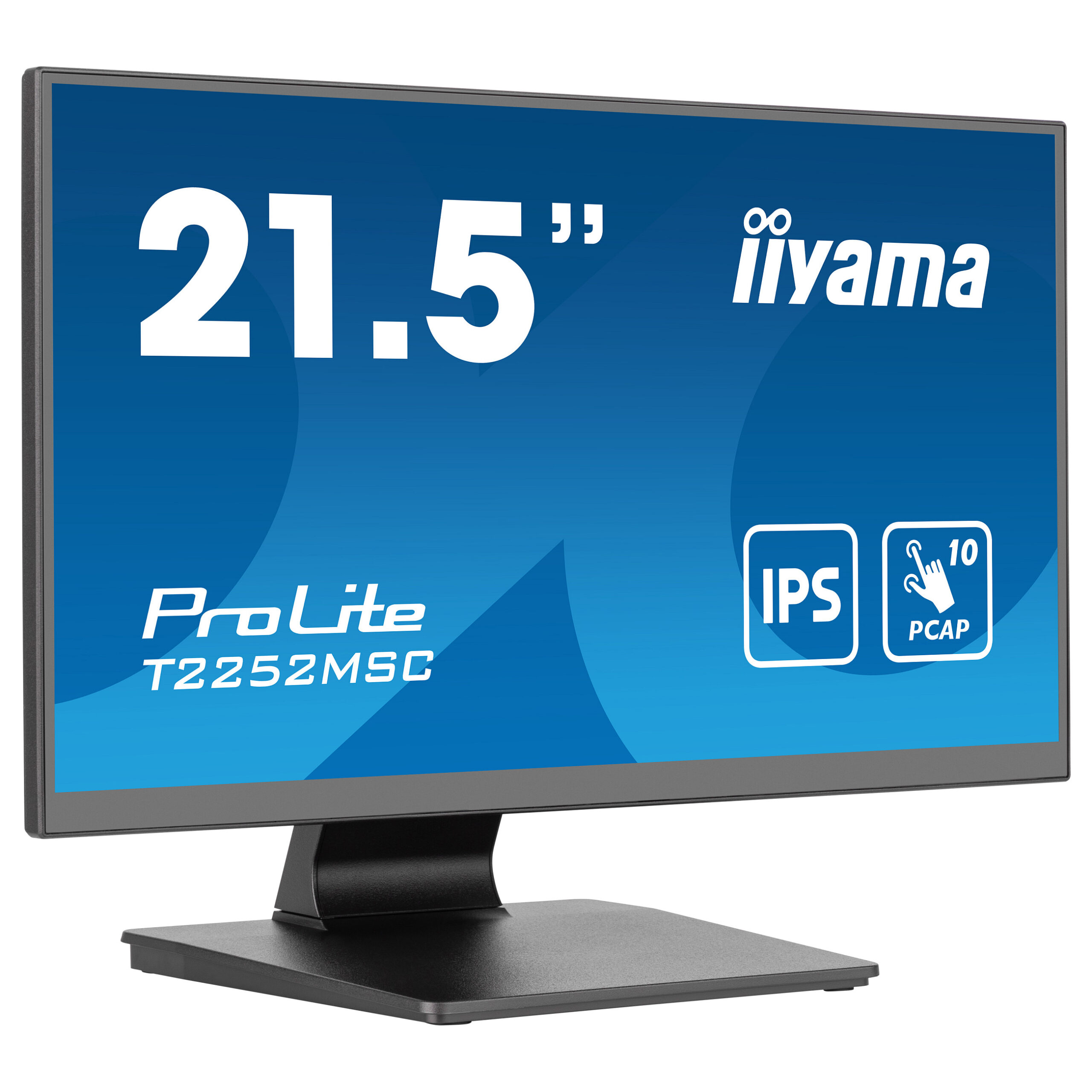 Monitor iiyama T2252MSC-B2 / 21.5"/ Full HD IPS LCD Multi Touch / 5ms / HDMI+DP+USB - Zezë - Figura 3