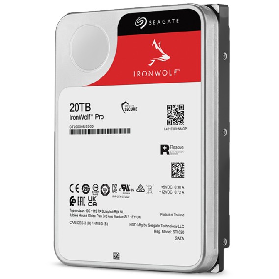 HDD e brendshme 20TB Seagate IronWolf Pro ST20000NT001 7200RPM 256MB - Figura 5