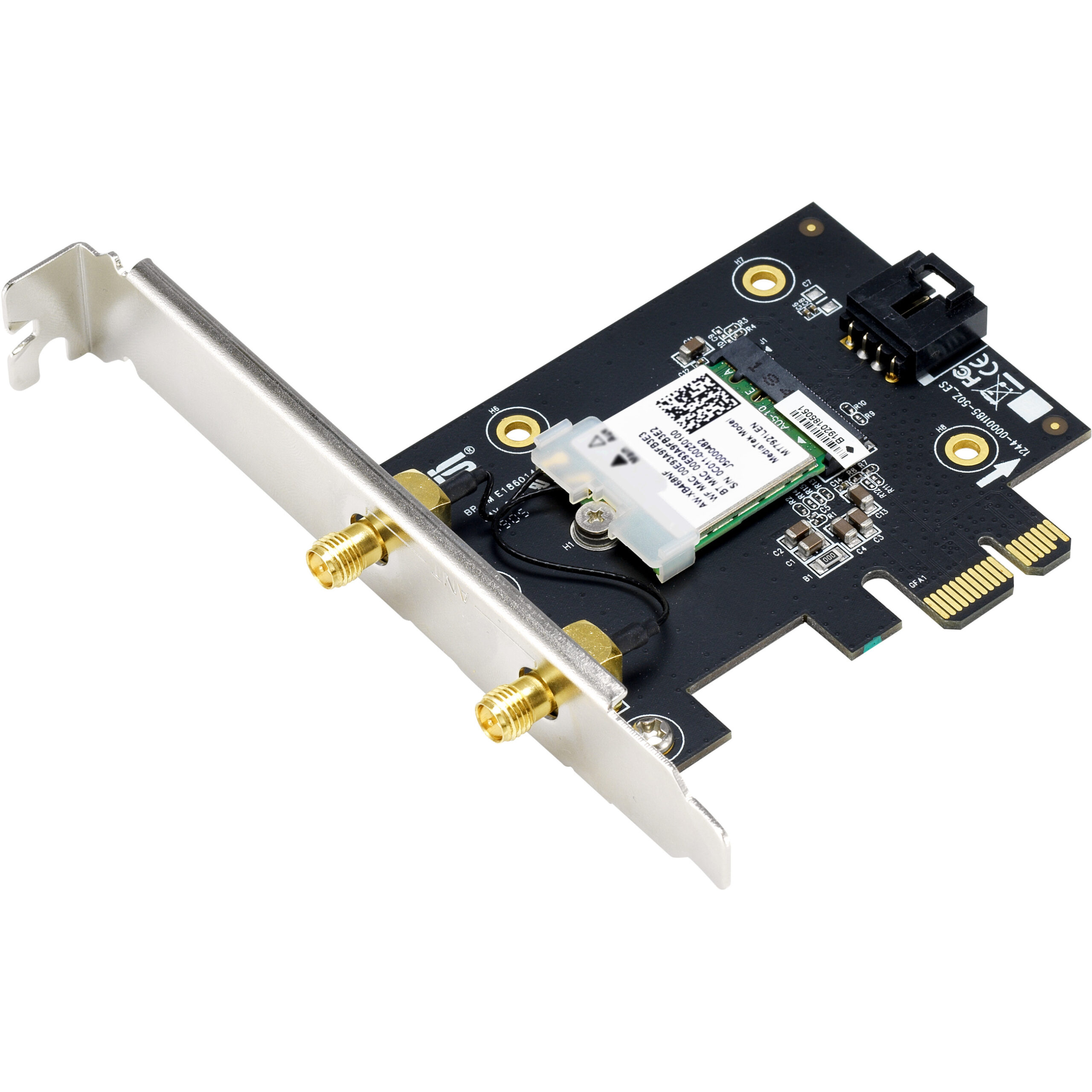 Kartë Rrjeti ASUS PCE-AX1800 / Wi-Fi 6 / PCIe - Figura 3