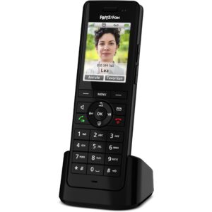 Telefon i thjeshtë AVM FRITZ!Fon X6, e zezë