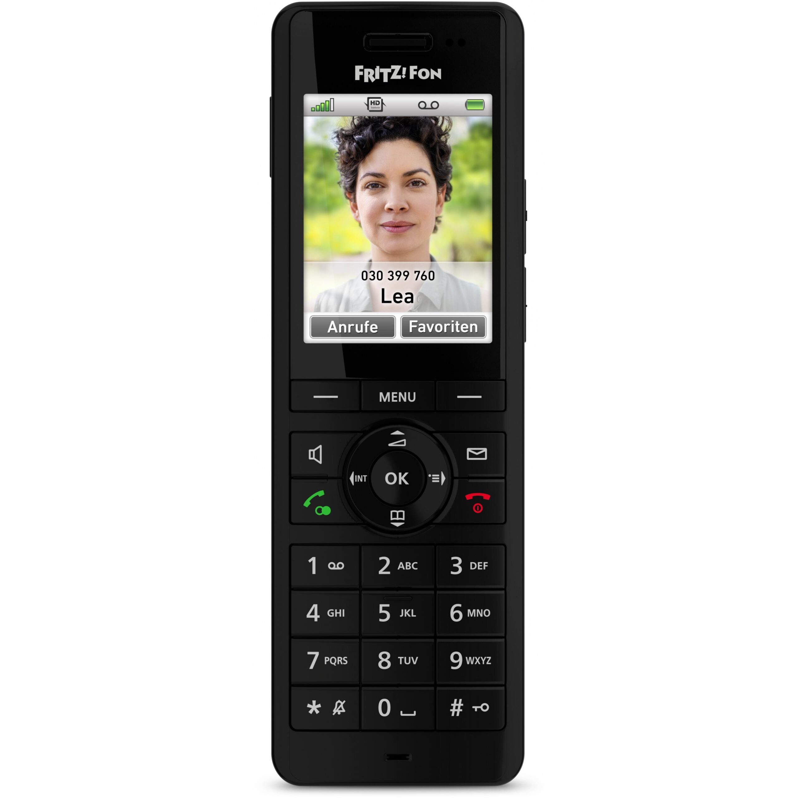 Telefon i thjeshtë AVM FRITZ!Fon X6, e zezë - Figura 5