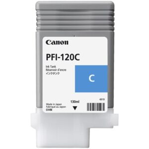 Toner Canon Tinte PFI-120C, 130 ml