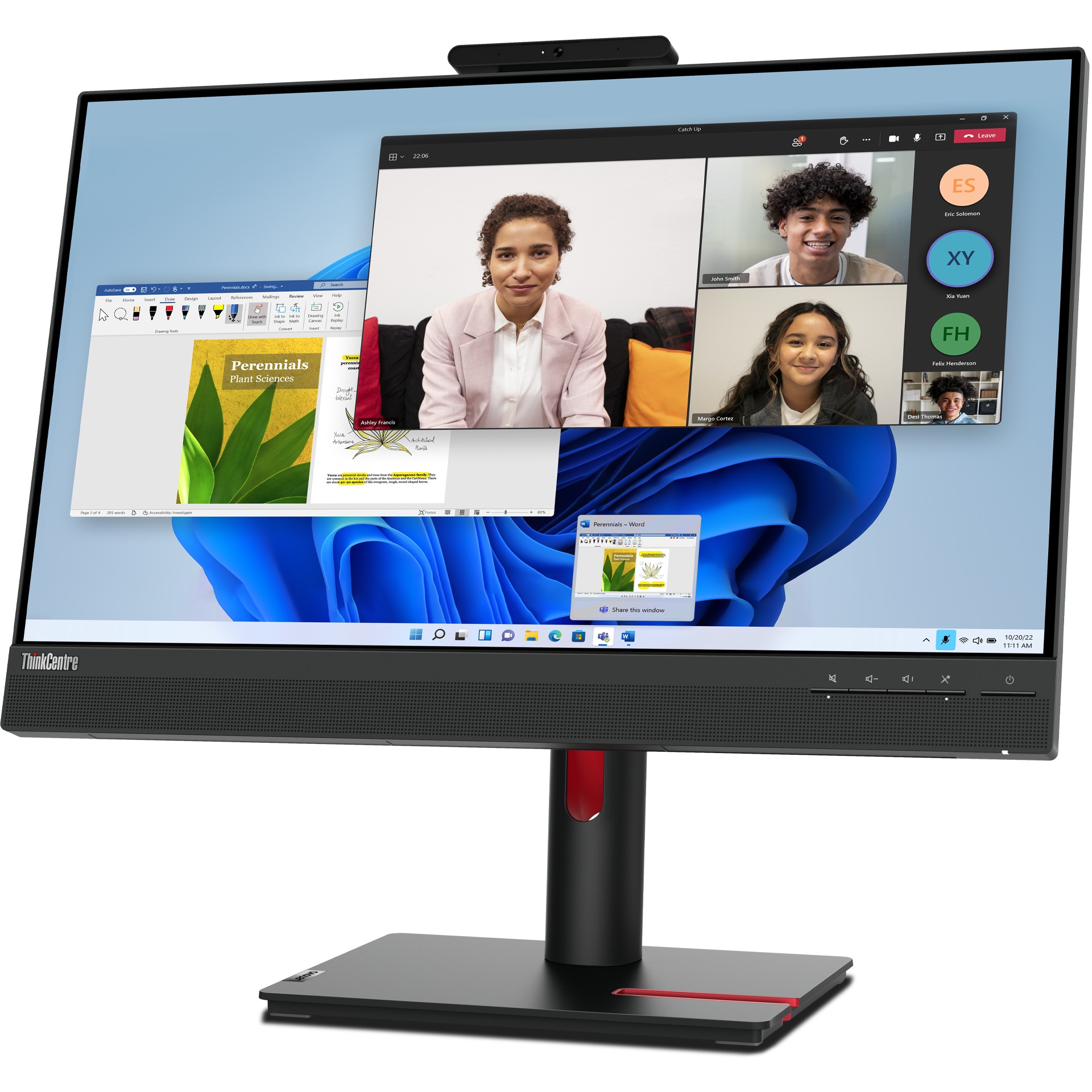 Monitor për Punë Lenovo ThinkCentre Tiny-in-One 60.5cm/23.8" (1920x1080) 24 Gen 5 16:9 FHD IPS Touch 60Hz 4ms HDMI DP Speaker Black - Figura 4