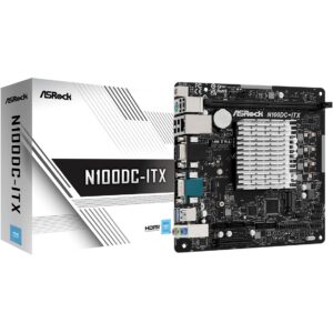 Pllakë Amë MB Intel N100 ASROCK DC-ITX Q-Core mATX D3 / DDR4 / HDMI+VGA