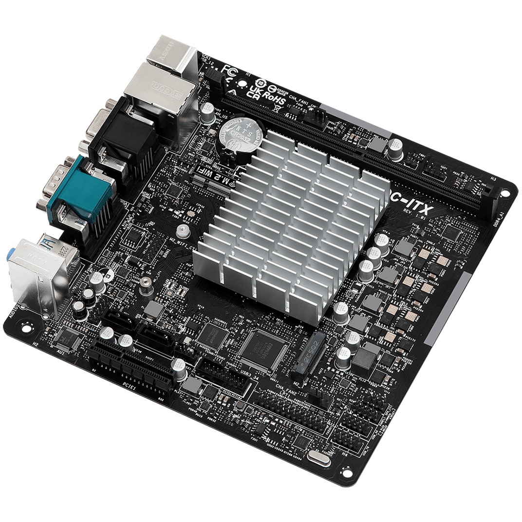 Pllakë Amë MB Intel N100 ASROCK DC-ITX Q-Core mATX D3 / DDR4 / HDMI+VGA - Figura 3