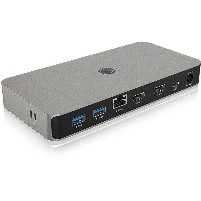 Docking Station ICY BOX IB-DK2880-C41 USB4 10-në-1 PD 100W - Zezë