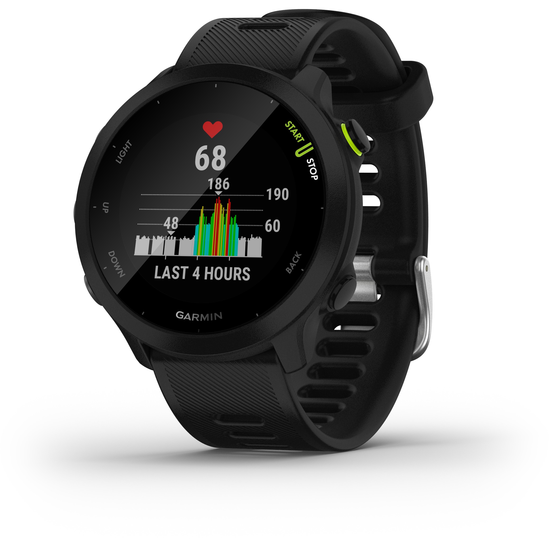 Orë e mençur Garmin Forerunner 55 - Zezë - Figura 2