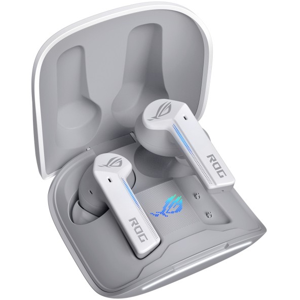 Kufje pa kabllo ASUS ROG Cetra True Wireless In-Ear – Bardhë/Gri