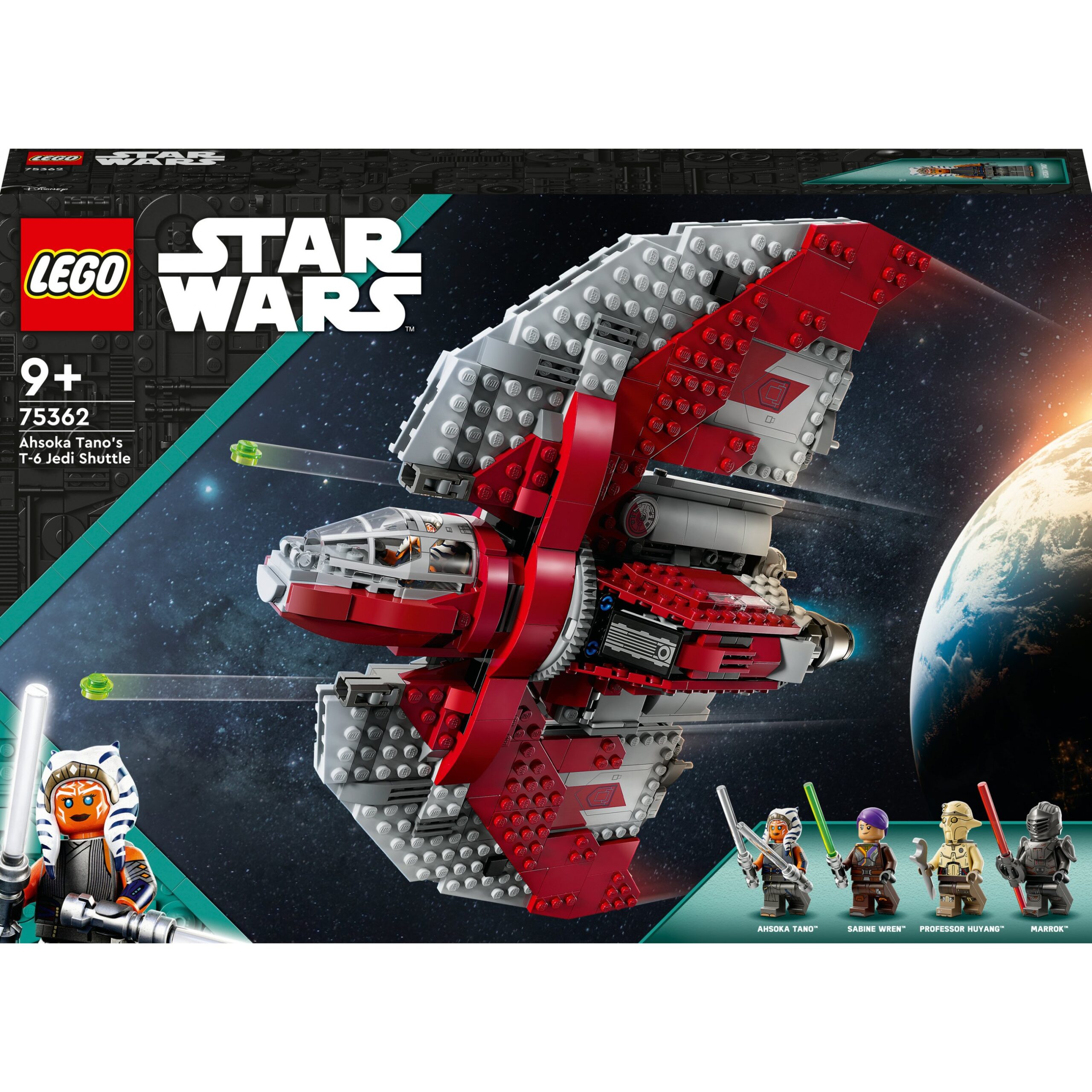 LEGO Star Wars Ahsoka Tano’s T-6 Jedi Shuttle 75362