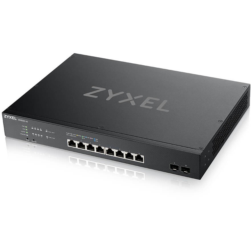 Switch 8+2P Zyxel XS1930-10-ZZ0101F RM M - 8x RJ45 (10Gbit) + 2x SFP+ (10Gbit/s) - Figura 4