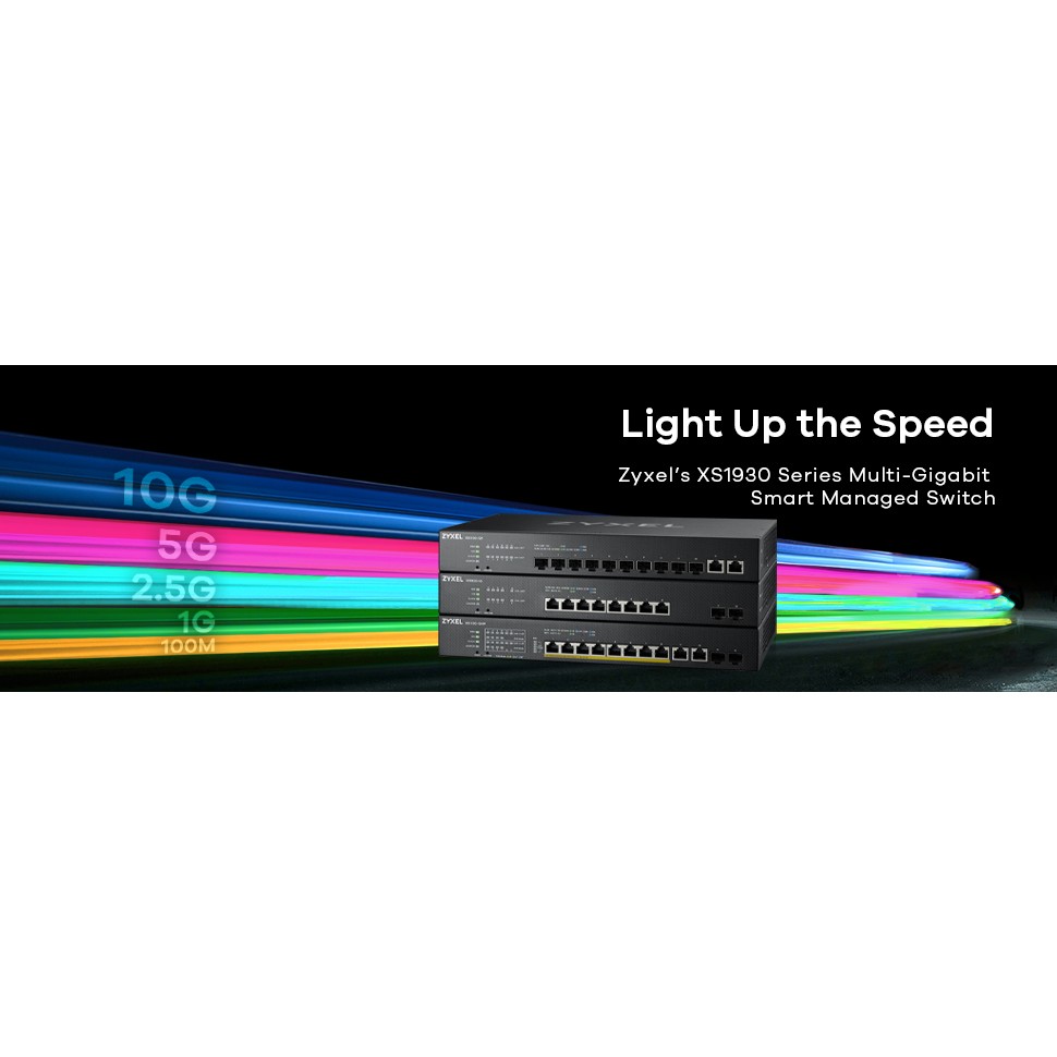Switch 8+2P Zyxel XS1930-10-ZZ0101F RM M - 8x RJ45 (10Gbit) + 2x SFP+ (10Gbit/s) - Figura 5