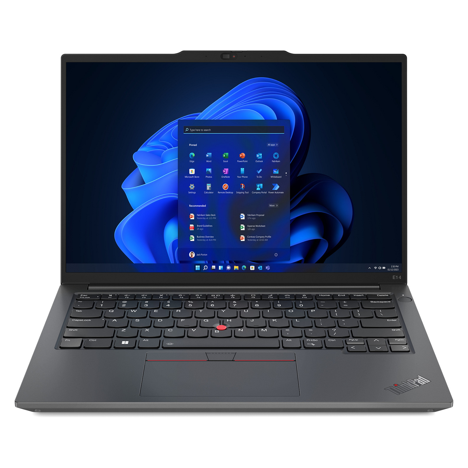Laptop Lenovo ThinkPad E14 G5 21JR / Ryzen Pro 7530U / 16GB DDR4 / 512GB / 14" WUXGA IPS / AMD Radeon / DE - Zezë
