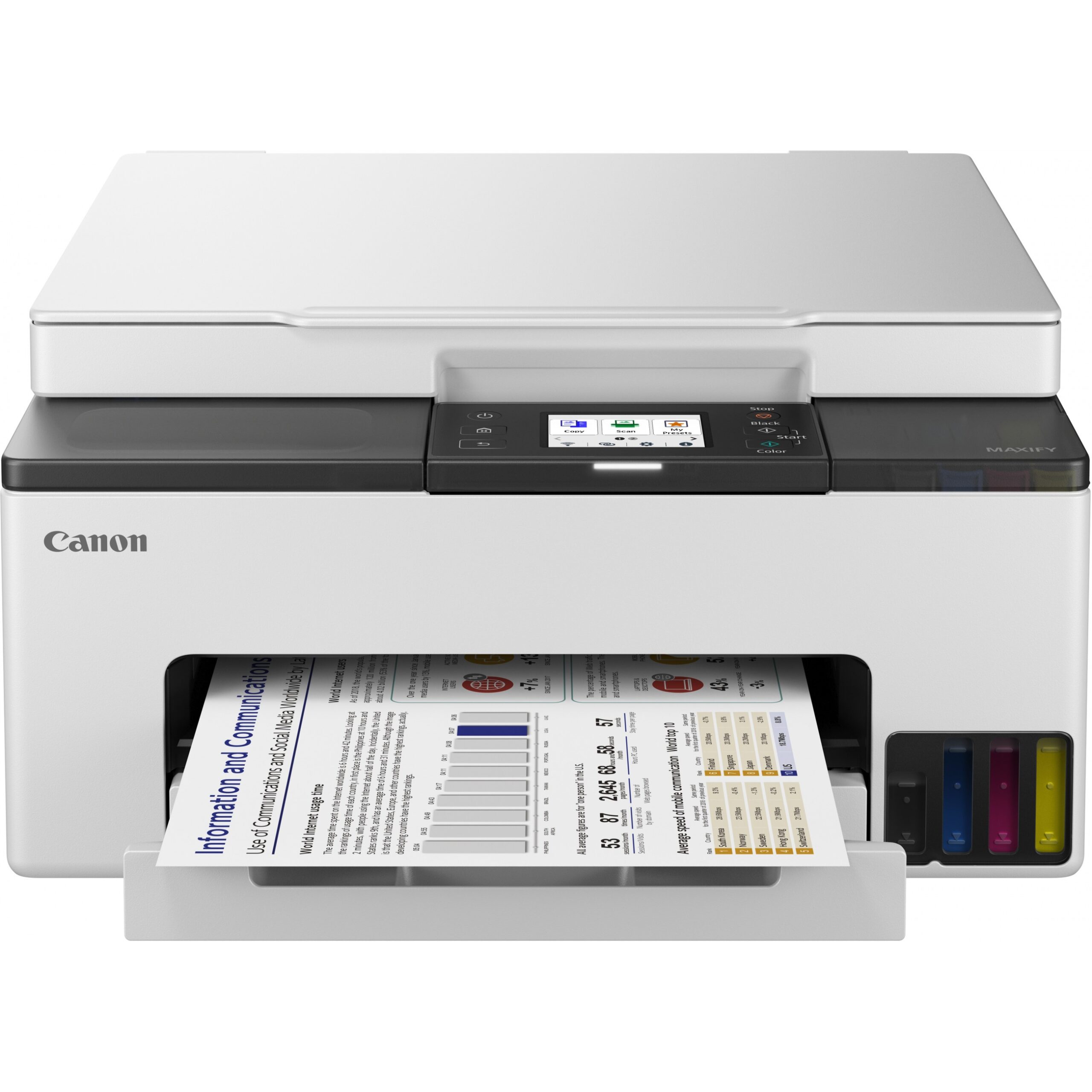 Printer Multifunksional Canon MAXIFY GX1050 Inkjet 3in1 / Duplex - Bardhë - Figura 5