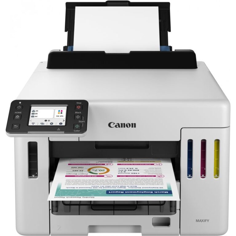 Printer Inkjet Canon MAXIFY GX5550 / A4 / USB LAN Wi-Fi / 1200dpi - Bardhë