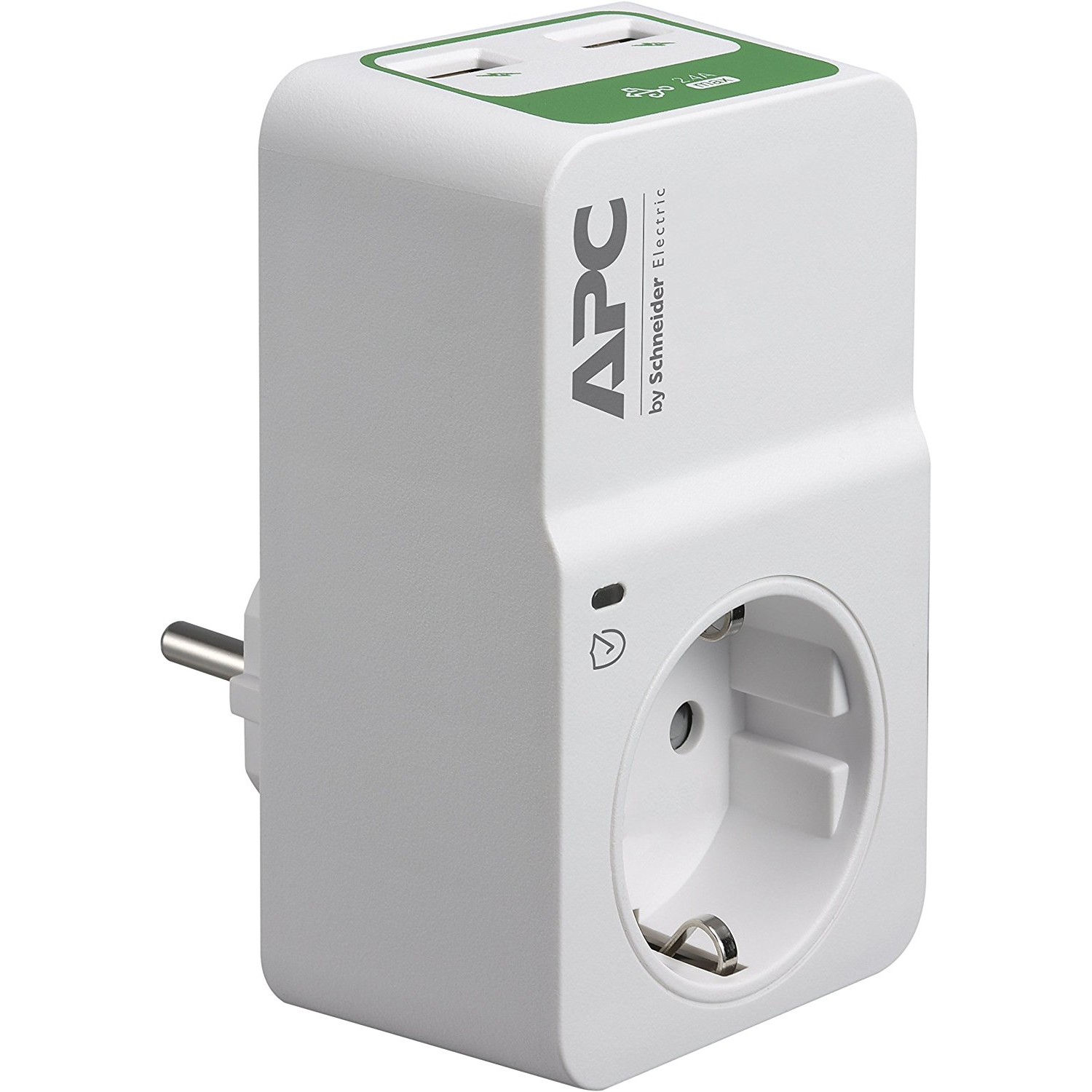 Adapter APC Essential SurgeArrest PM1WU2-GR – Schuko (CEE 7) / 230V Surge Protector