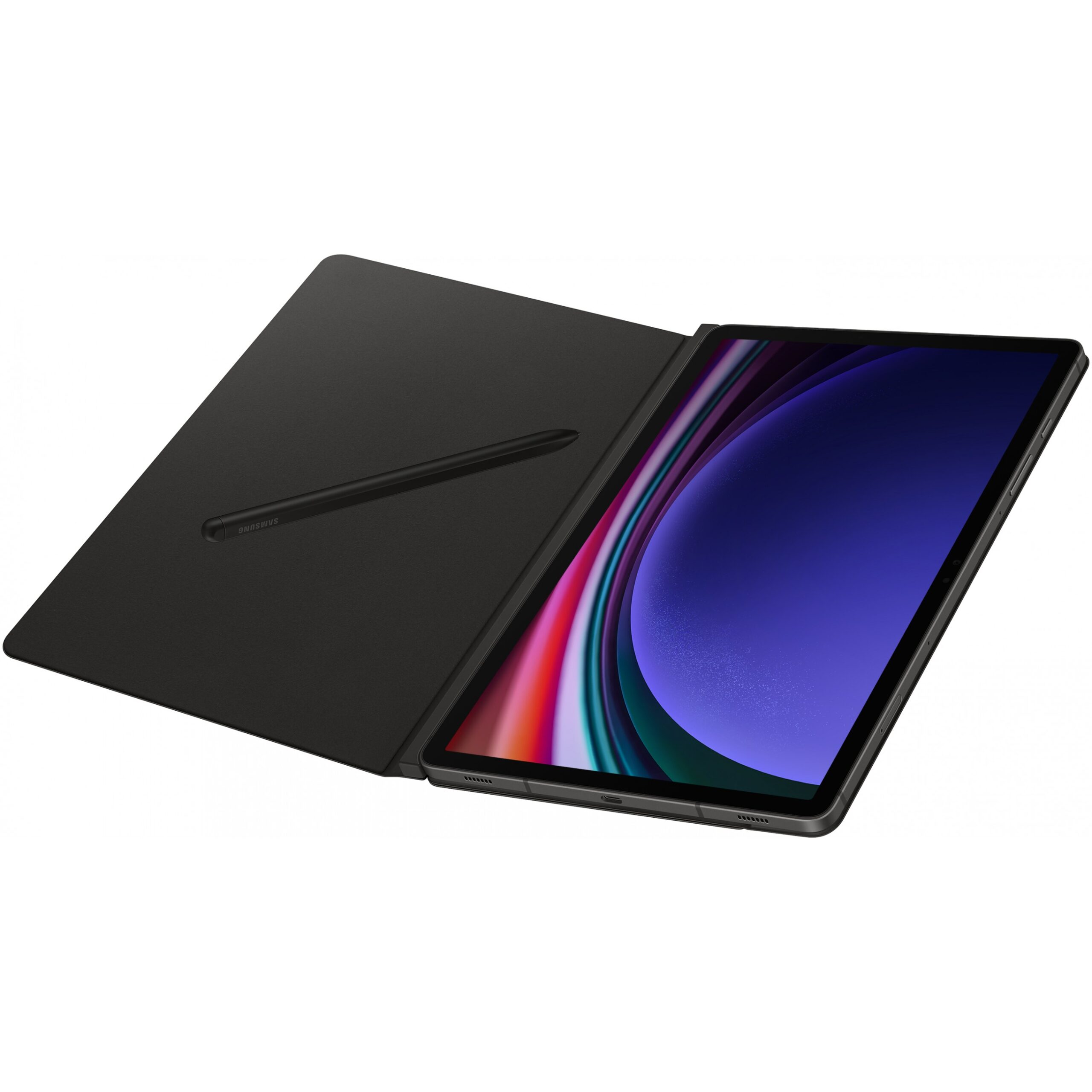 Aksesorë për tablet Samsung Galaxy Tab S9 / S9 FE / Smart Book Cover - Zezë - Figura 3