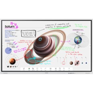 Smart Board 216cm/85'' (3840x2160) Samsung Flip Pro WM85B 16:9 LCD HDMI 4K UHD MultiTouch White Gray