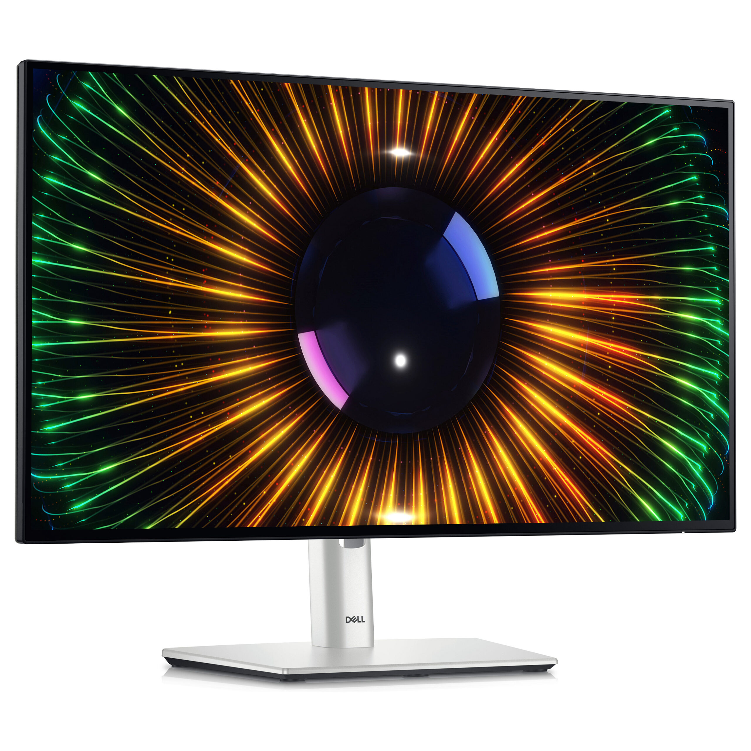 Monitor Dell UltraSharp 24 U2424H / 23.8"/ Full HD IPS / LCD / 120Hz / 8ms / USB-C + USB-A + HDMI + DisplayPort + HDCP - Zezë/Argjend