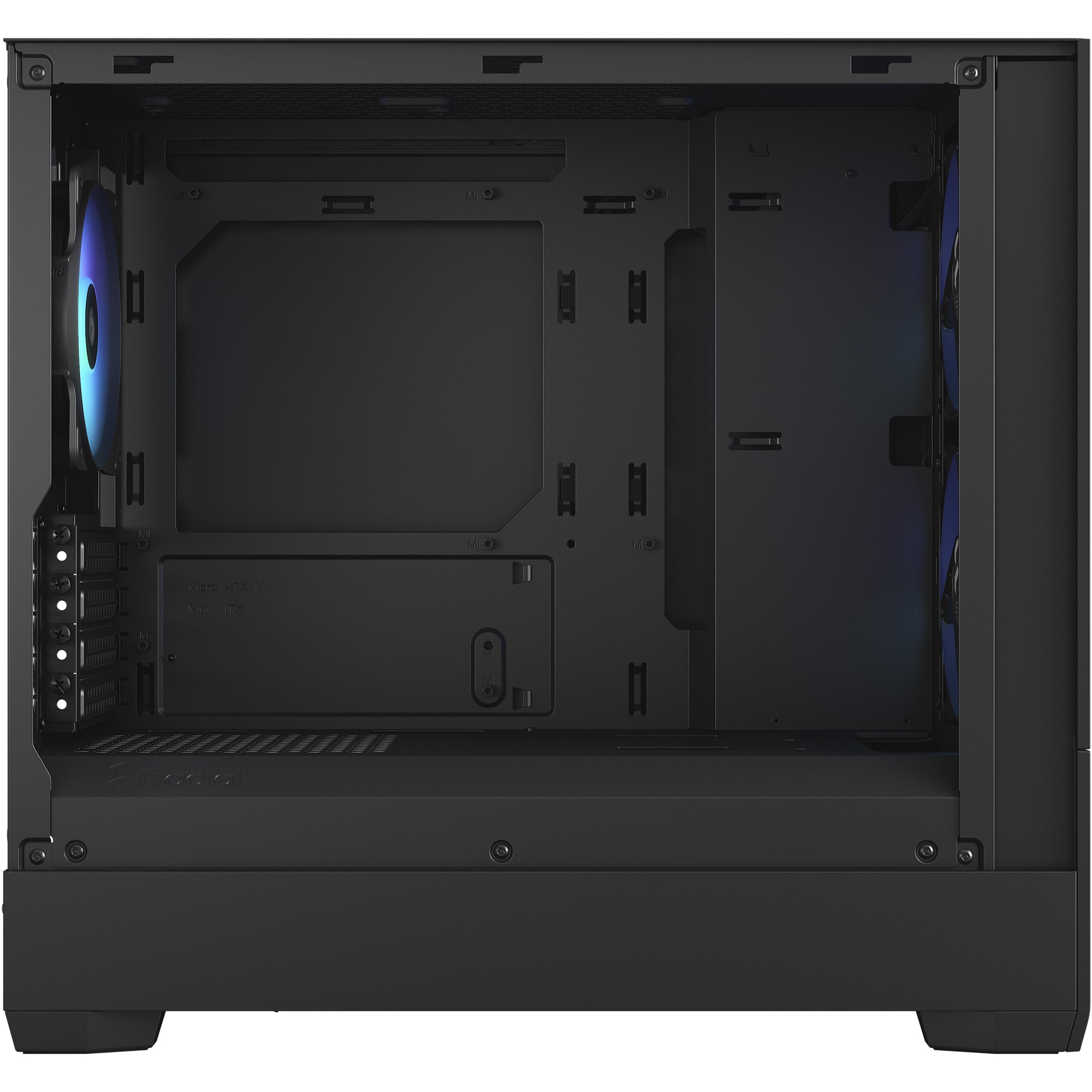 Kasë Mini Fractal Design Pop Mini Air Window – Zezë - Figura 3