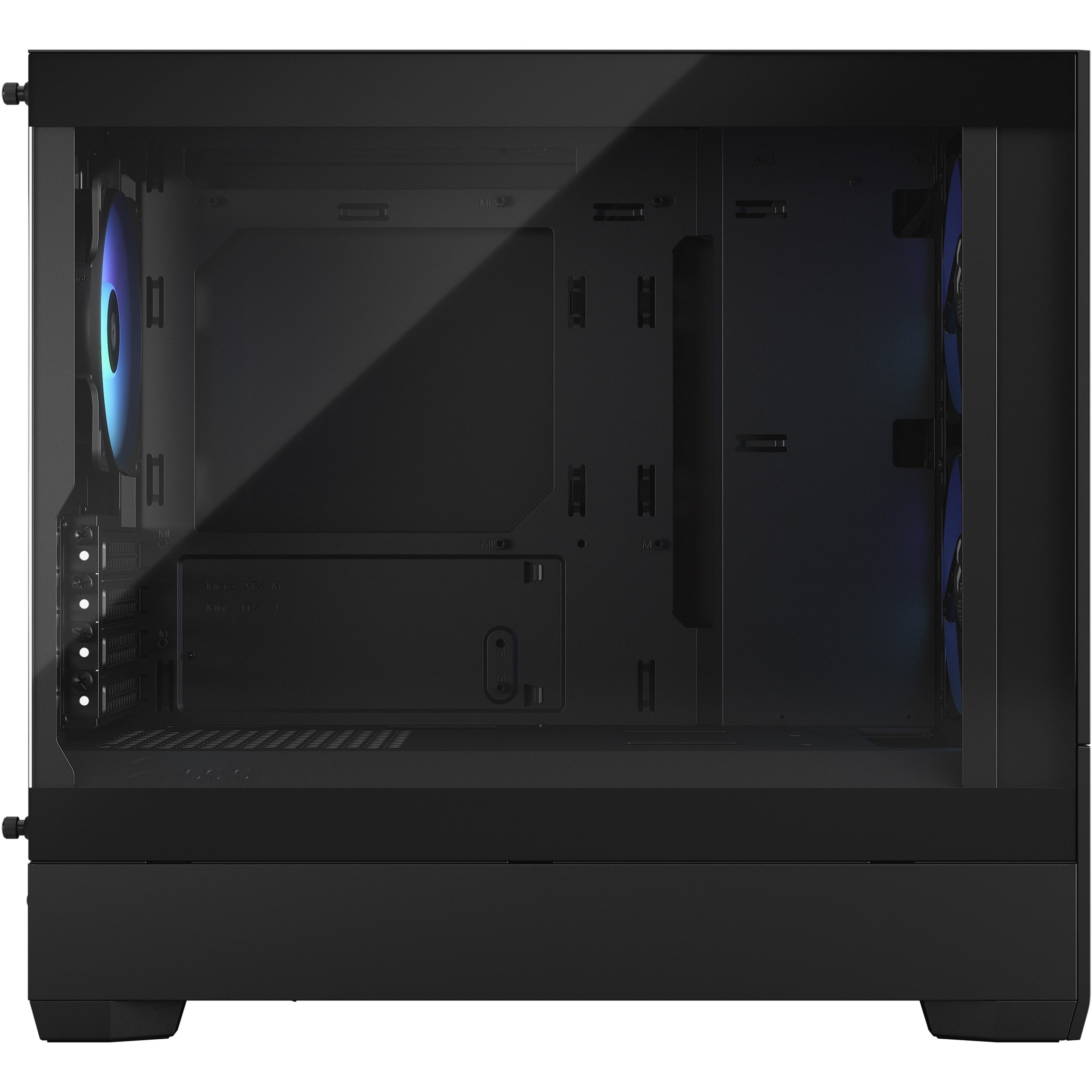 Kasë Mini Fractal Design Pop Mini Air Window – Zezë - Figura 5